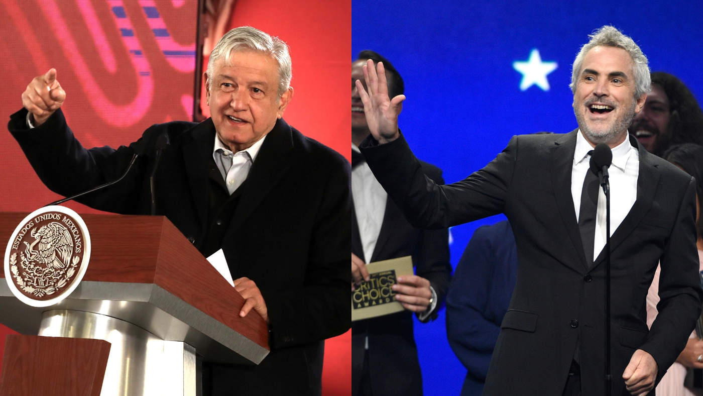 Andrés Manuel López Obrador, felicitó esta mañana al cineasta mexicano Alfonso Cuarón por las 10 nominaciones al los premios Oscar. (ARCHIVO)