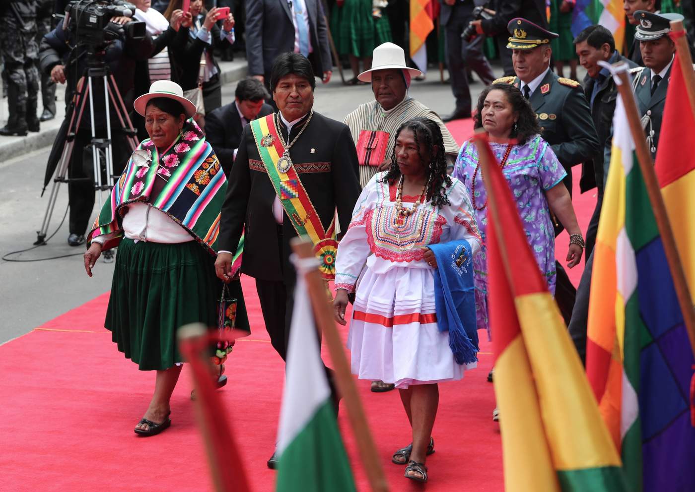 Evo Morales celebra 13 años de gobierno y busca 5 más