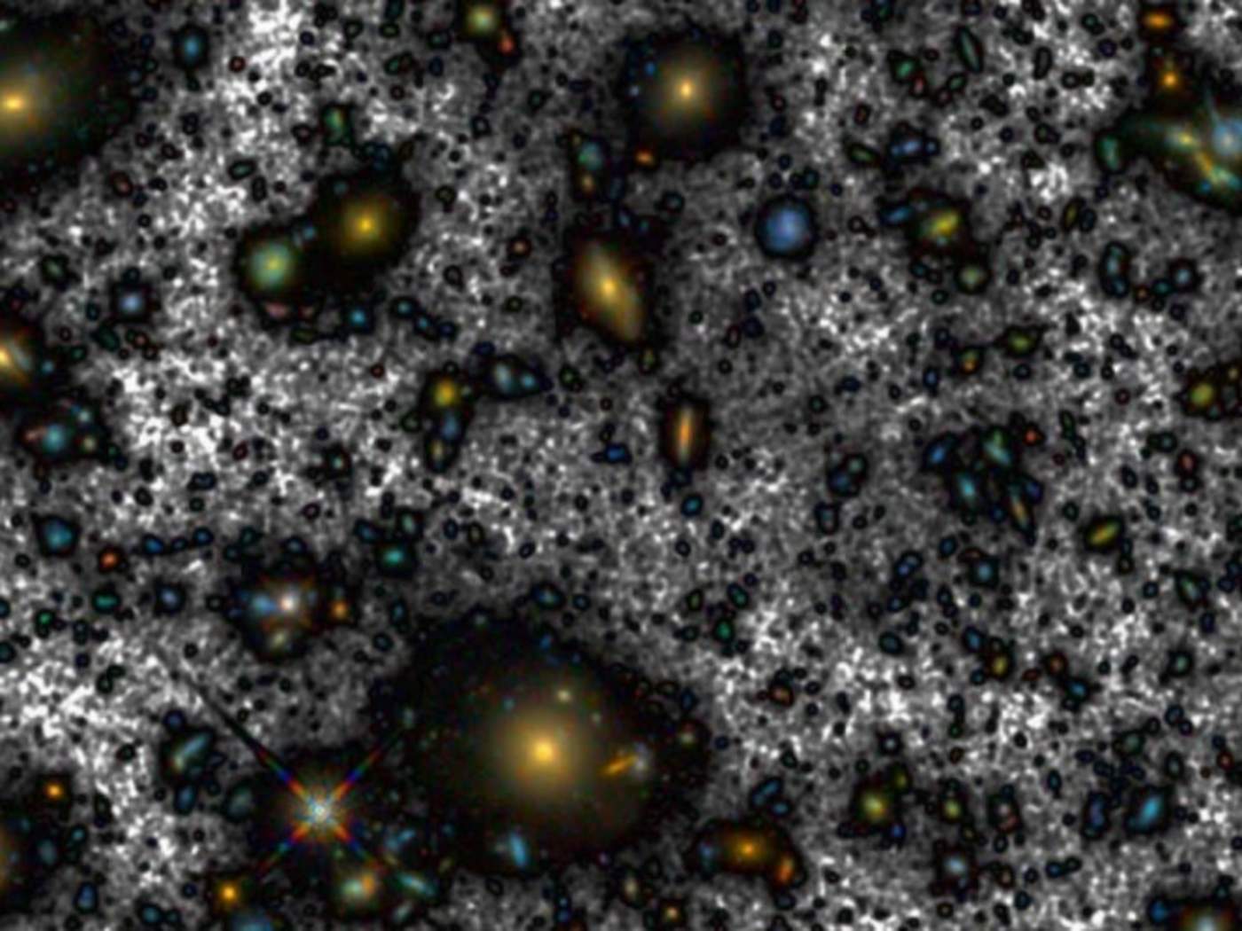 Recupera una cantidad considerable de luz alrededor de las galaxias más grandes del Campo Ultra Profundo del Hubble. (ESPECIAL)