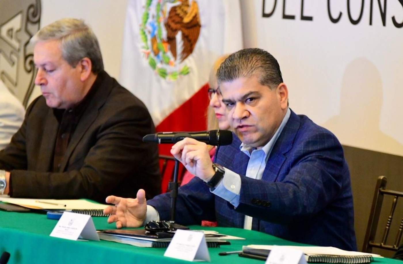Miguel Riquelme enfatiza que Gobierno estatal y municipios respaldan el combate en el robo de hidrocarburos. (ESPECIAL)