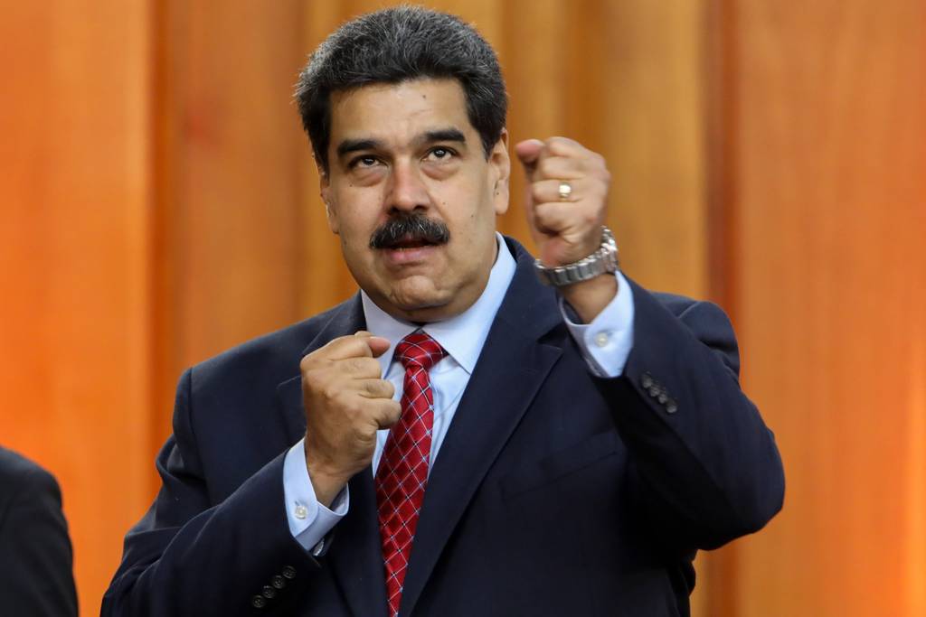 En guardia. Maduro dijo que su Gobierno se prepara para hacer frente a un potencial conflicto armado 'junto al pueblo'.