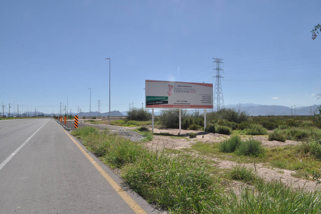 Obra. La creación de un nuevo parque industrial fue una promesa del presidente Enrique Peña Nieto con La Laguna. (EL SIGLO DE TORREÓN)