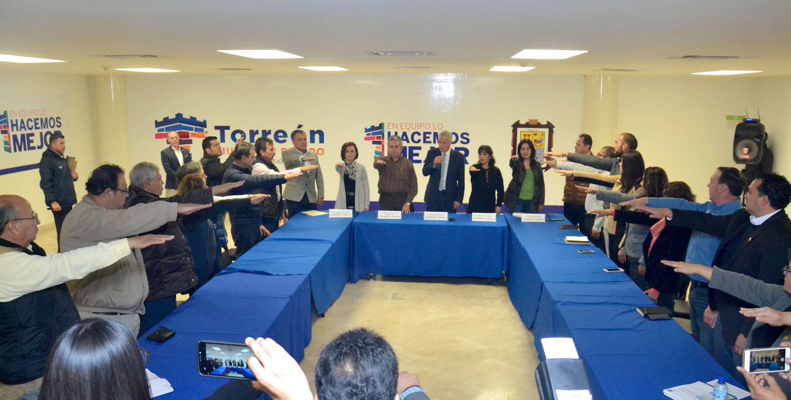 Consulta. Este es el Consejo Municipal de Medio Ambiente que se instaló en recientes días en Torreón. (EL SIGLO DE TORREÓN) 
