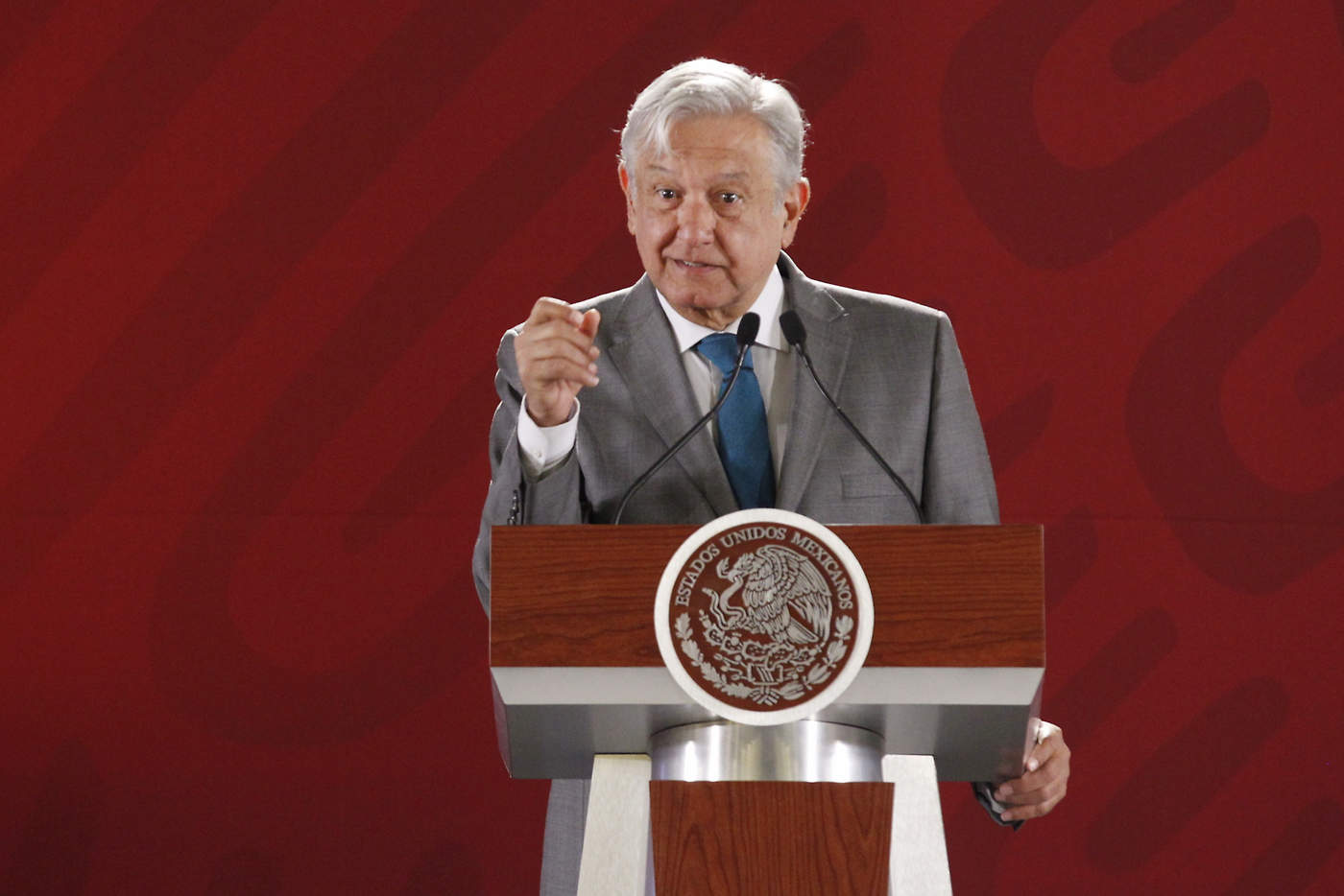 El presidente reiteró que la postura de México sobre Venezuela es no intervención. (NOTIMEX) 