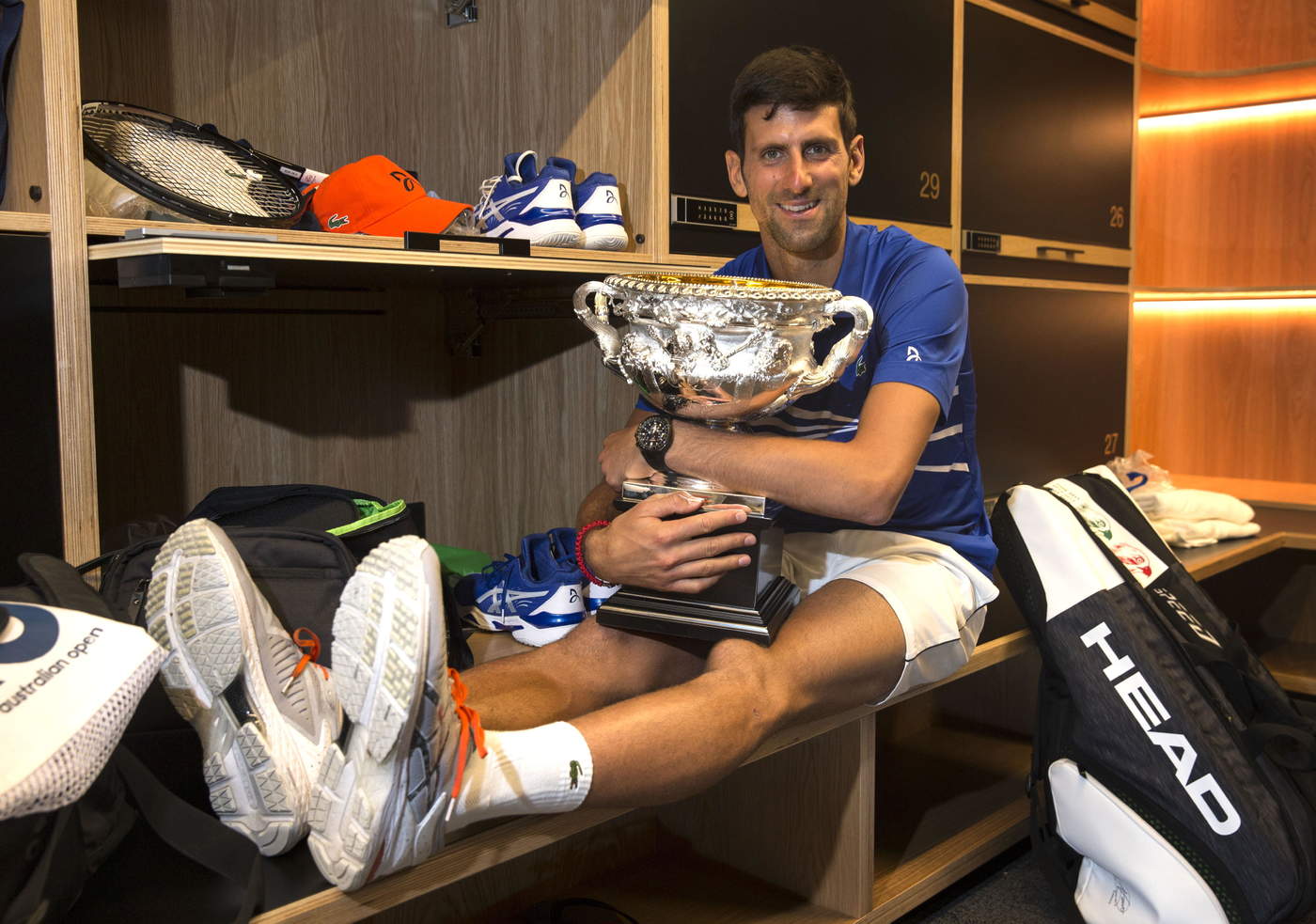 Novak Djokovic logró su séptimo título del Abierto de Australia y el Grand Slam número 15 de su carrera.