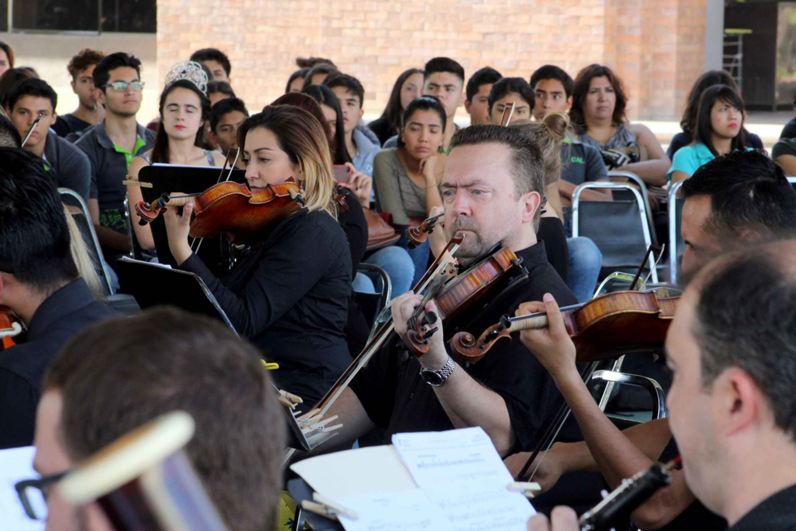 Concierto. La Camerata de Coahuila ofrecerá un concierto didáctico para festejar el 80 aniversario del Francés. (CORTESÍA)