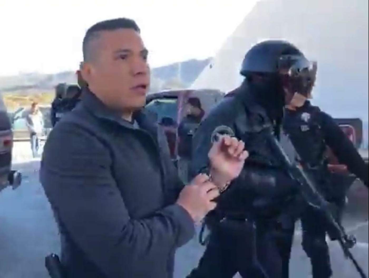 Acude Fuerza Coahuila a desalojar manifestantes en General Cepeda