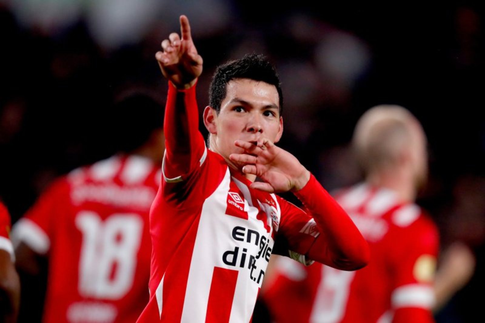 Hirving Lozano metió dos goles en el último juego del PSV.