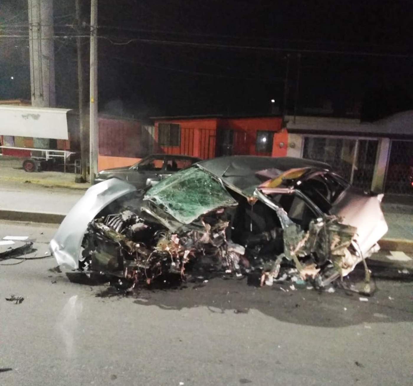 El accidente ocurrió sobre el bulevar Torreón-Matamoros, a la altura de la colonia Valle Oriente. (EL SIGLO DE TORREÓN) 