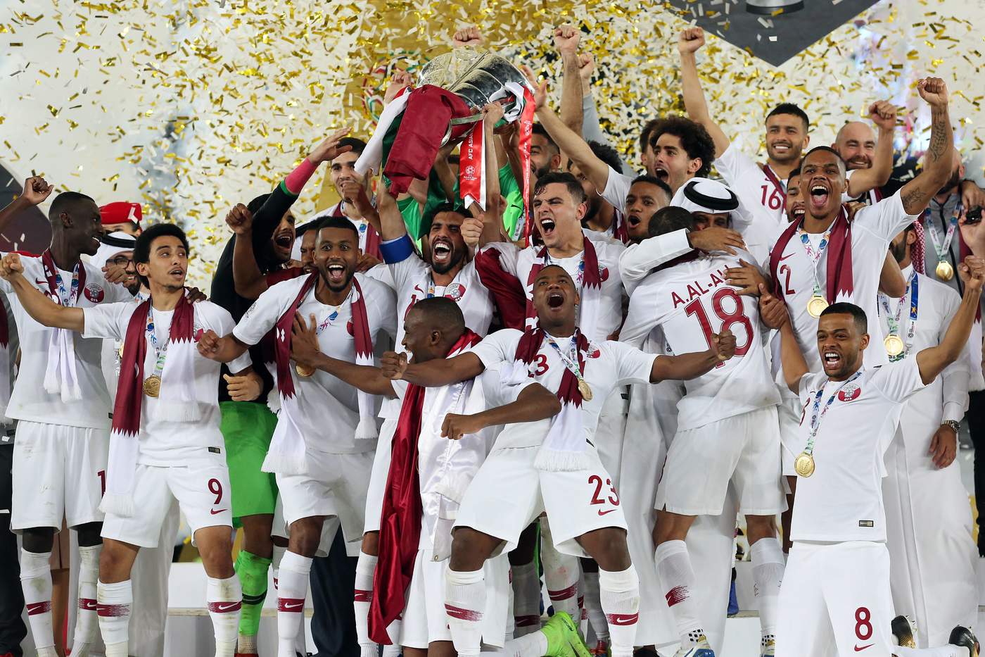 Con la victoria, Qatar hizo historia al ganar por primera vez la competición del torneo organizado por la Confederación Asiática de Futbol.
