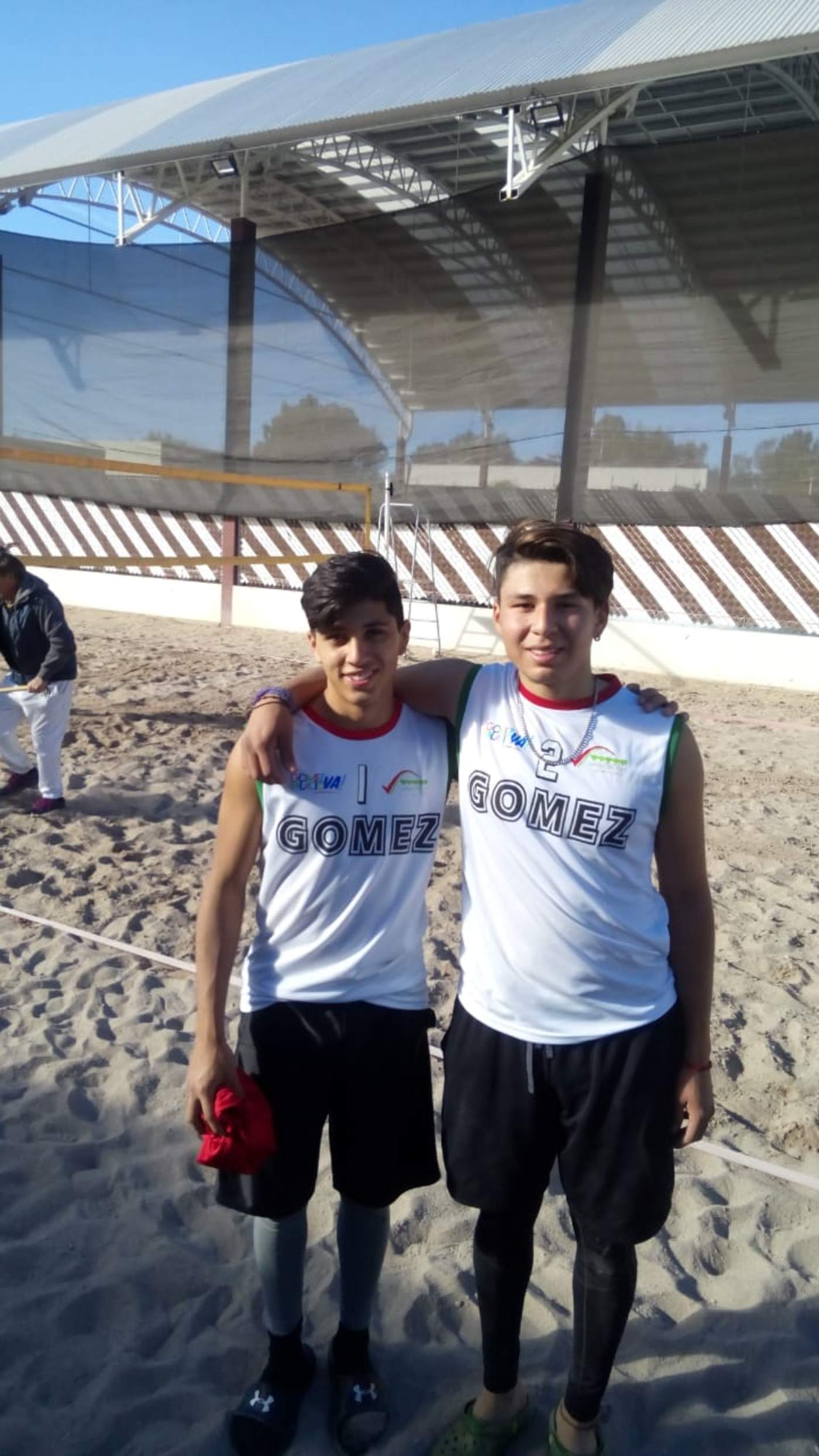 Se llevó a cabo la Etapa Estatal de la eliminatoria de voleibol de playa varonil entre los municipios de Gómez Palacio, Guadalupe Victoria, Ocampo, Santiago Papasquiaro y Durango. (ESPECIAL)