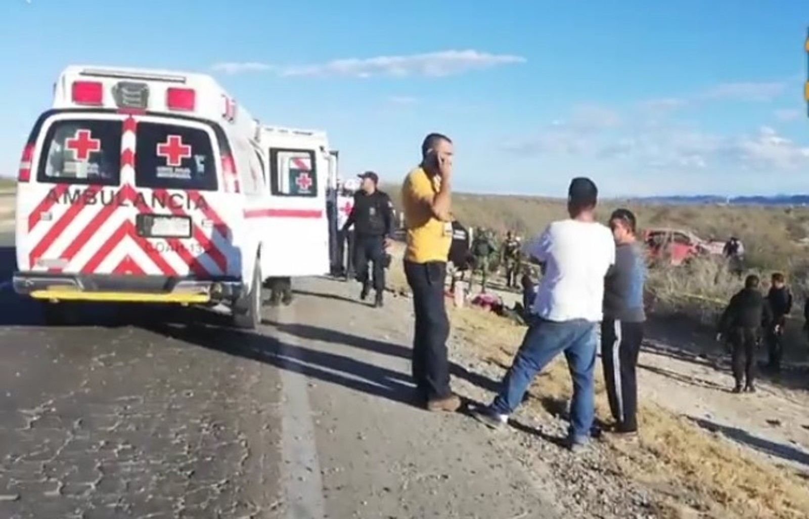 Accidente. Se registró en carretera libre Torreón-Saltillo. (EL SIGLO DE TORREÓN)