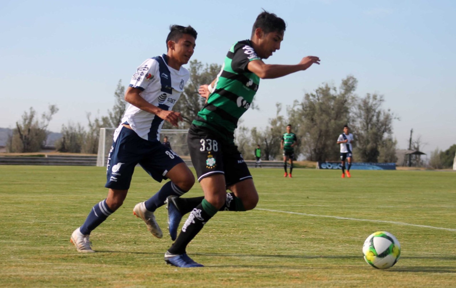 Santiago Muñoz y Jair González han visto actividad en todos los encuentros del Torneo Clausura 2019 con los Guerreros Sub 17.