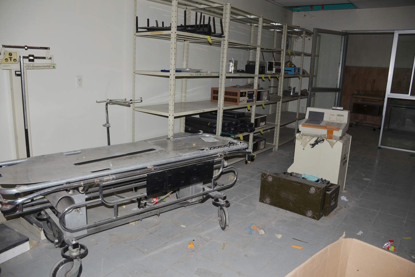 En el 'abandono', material de curación y mobiliario del Hospital Municipal