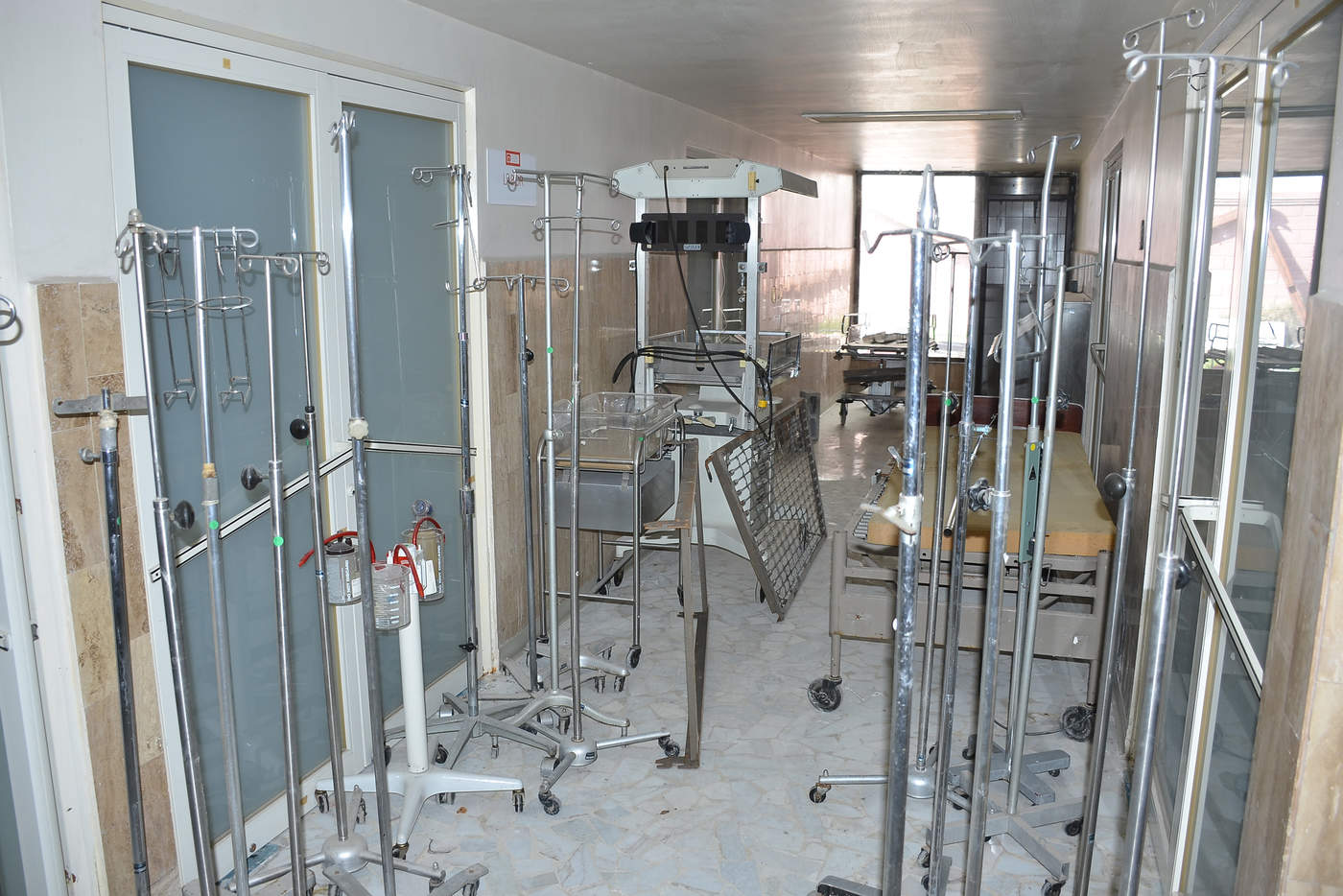 En el 'abandono', material de curación y mobiliario del Hospital Municipal