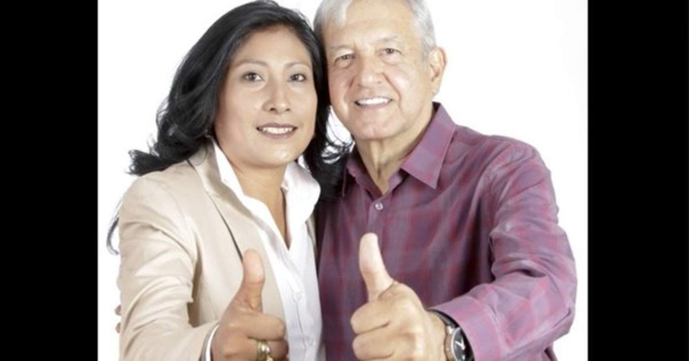 Arrieta Meza aspiró por Morena a ser diputada local del distrito XXXIV de Milpa Alta-Tláhuac en las elecciones federales de 2015. Durante su campaña electoral se le vio acompañada de Andrés Manuel López Obrador, así como del hoy senador Martí Batres. (ARCHIVO)