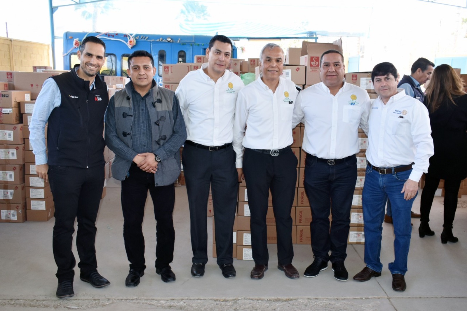 Pablo Murra, Cuauhtémoc Rangel, Mony Monroy, Miguel Chong, Juan José Juárez y Jesús Sánchez de Valle.