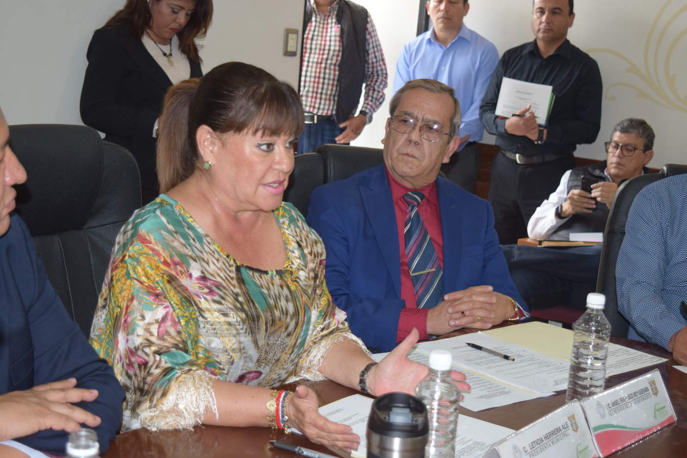 La alcaldesa de Gómez Palacio, Leticia Herrera (PRI), anunció que no buscará la reelección para el período 2019-2022. (MA. ELENA HOLGUÍN/EL SIGLO DE TORREÓN) 