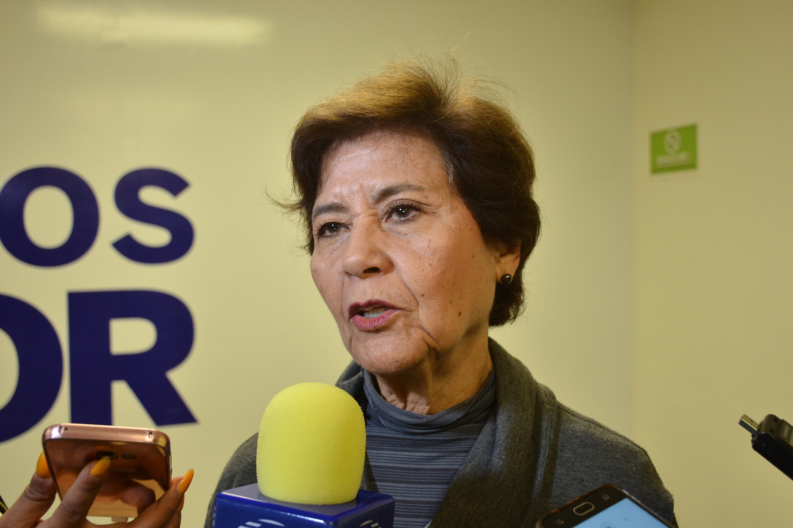 Ana María Betancourt, presidenta de la Comisión de Movilidad asegura que el transporte de Torreón requiere aumento. (FERNANDO COMPEÁN)