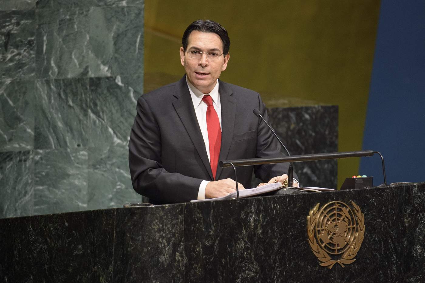 El embajador israelí ante la ONU, Danny Danon, explicó este jueves que habló con la Presidencia del Consejo de Seguridad para dejar claro el rechazo de su país a la iniciativa. (ARCHIVO)