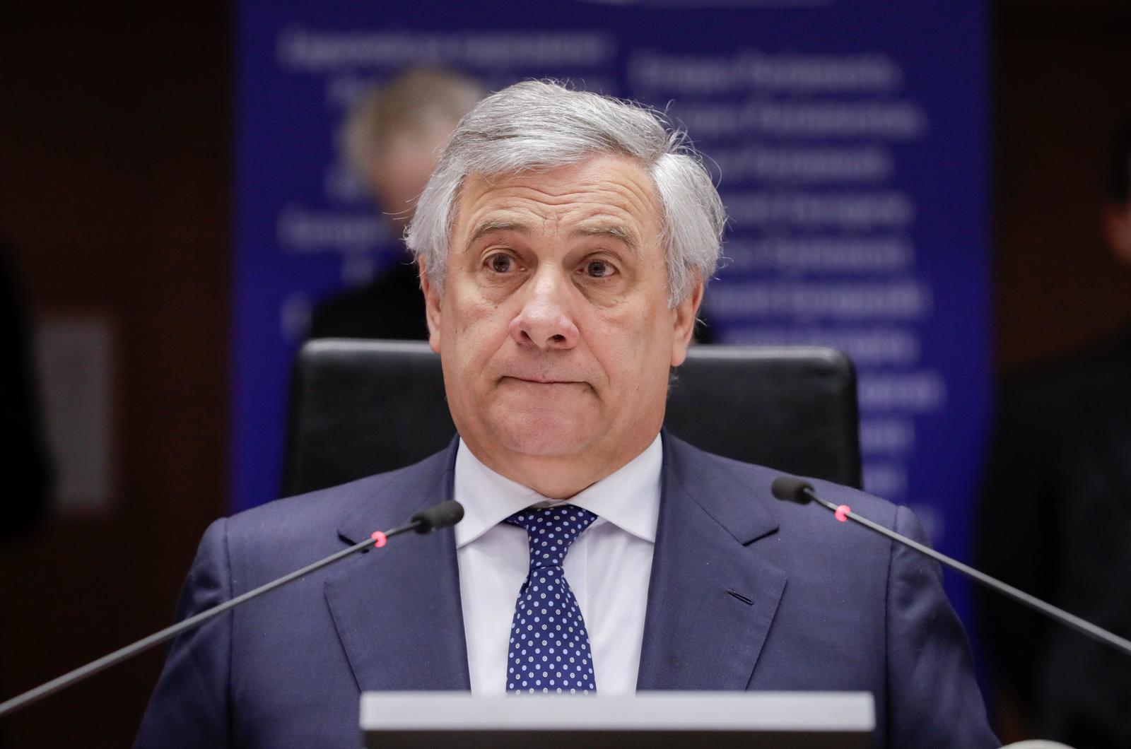 Tajani dijo que el Europarlamento hará una condena. (EFE)