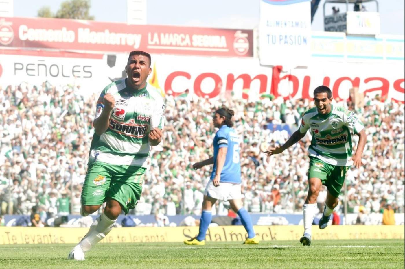 “Va a perdurar toda mi vida”, escribió Daniel “Hachita” Ludueña ayer en redes sociales al recordar Santos Laguna, que con su gol en la final contra Cruz Azul. (ESPECIAL)