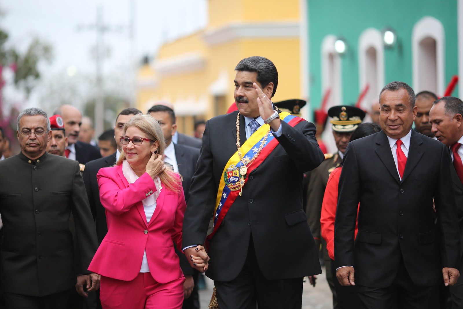 Un plan. El presidente Venezolano pidió un plan de despliegue militar a sus jefes del ejército. (ARCHIVO)
