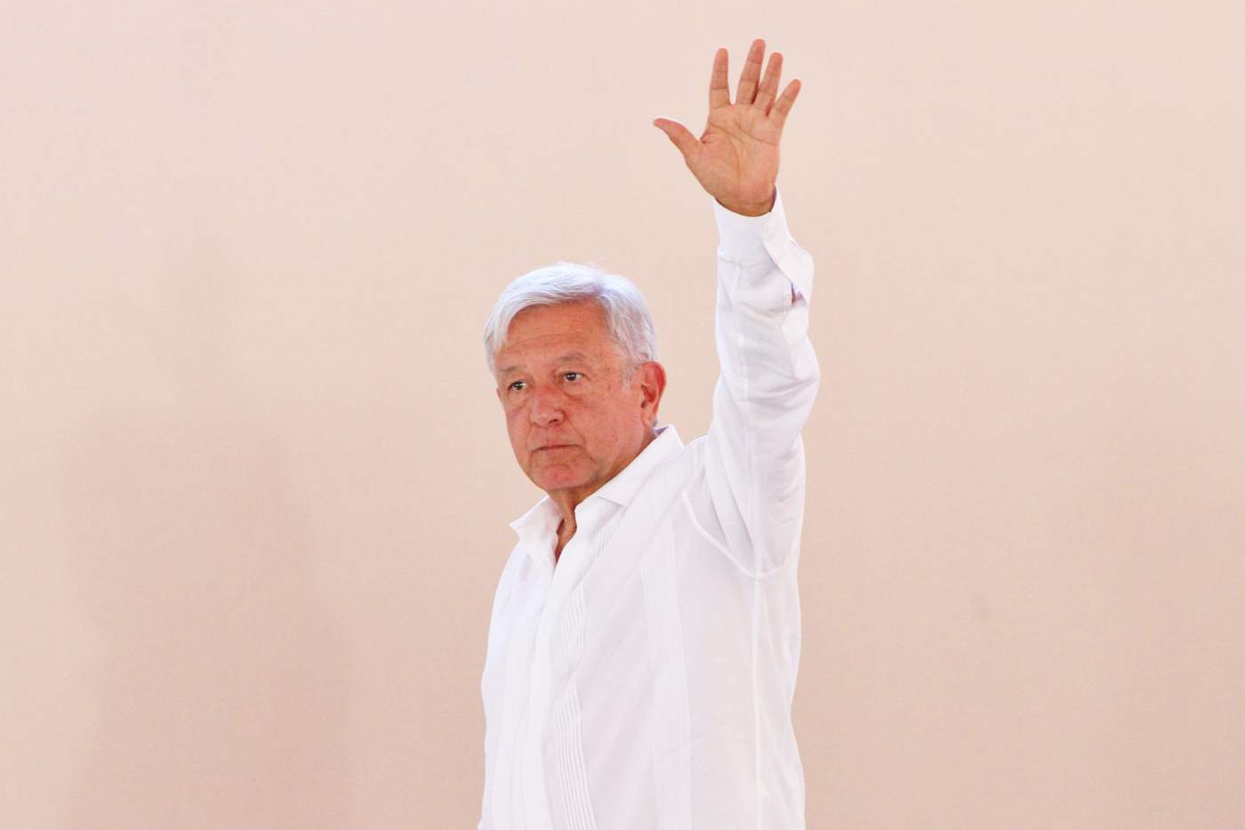 Como parte de su gira de trabajo, este sábado el presidente de México, Andrés Manuel López Obrador, visitó el tramo carretero Tamazula-Canelas. (NOTIMEX) 