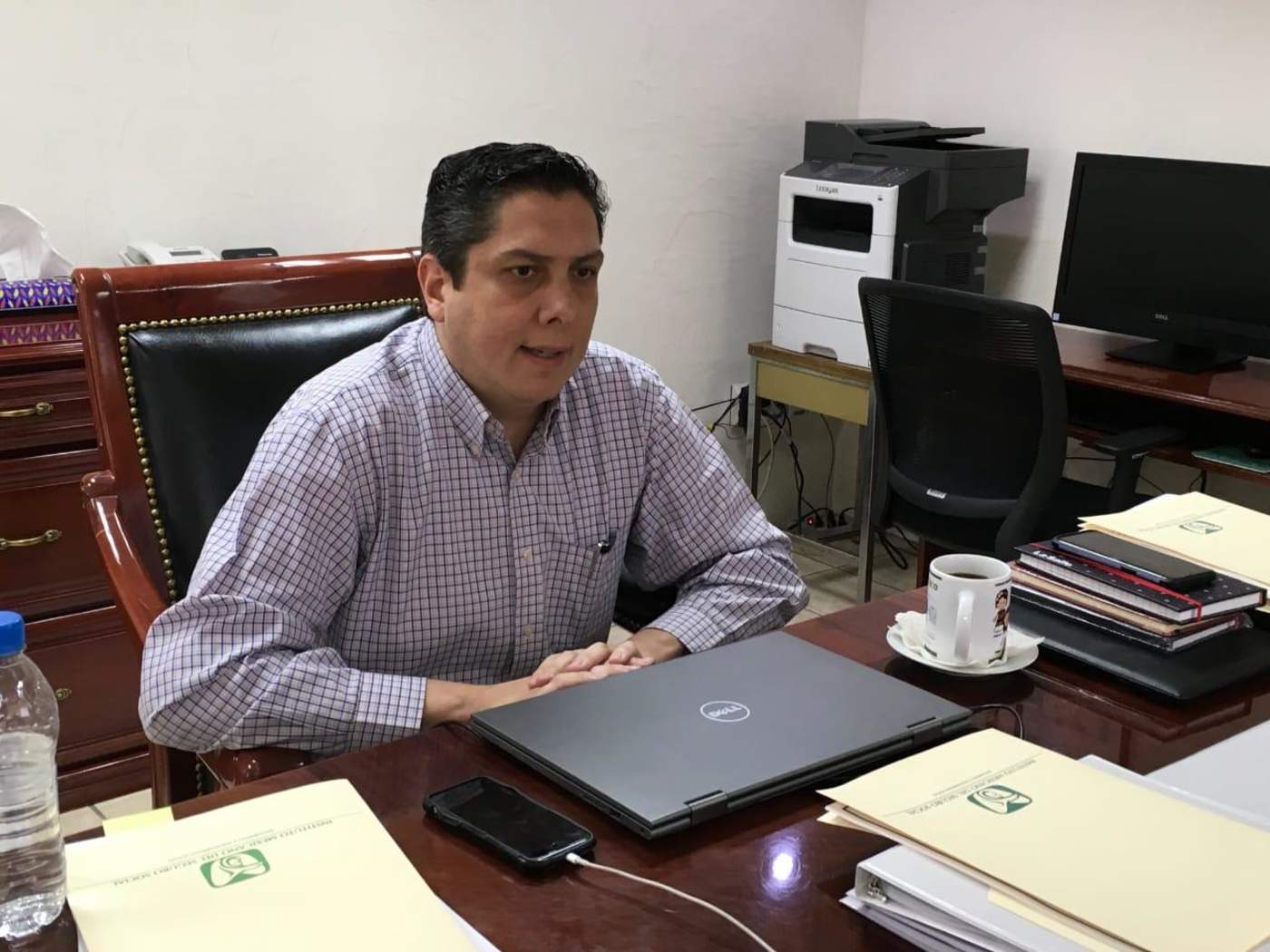 El nuevo delegado del Seguro Social en Coahuila es originario de Parras de la Fuente. (ESPECIAL) 