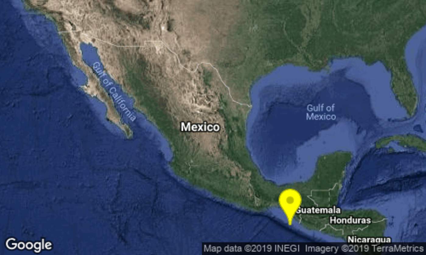 El Servicio Sismológico Nacional (SSN) informó que esta mañana se registró un movimiento de tierra de magnitud 4.7 al suroeste de Huixtla, Chiapas. (ARCHIVO)