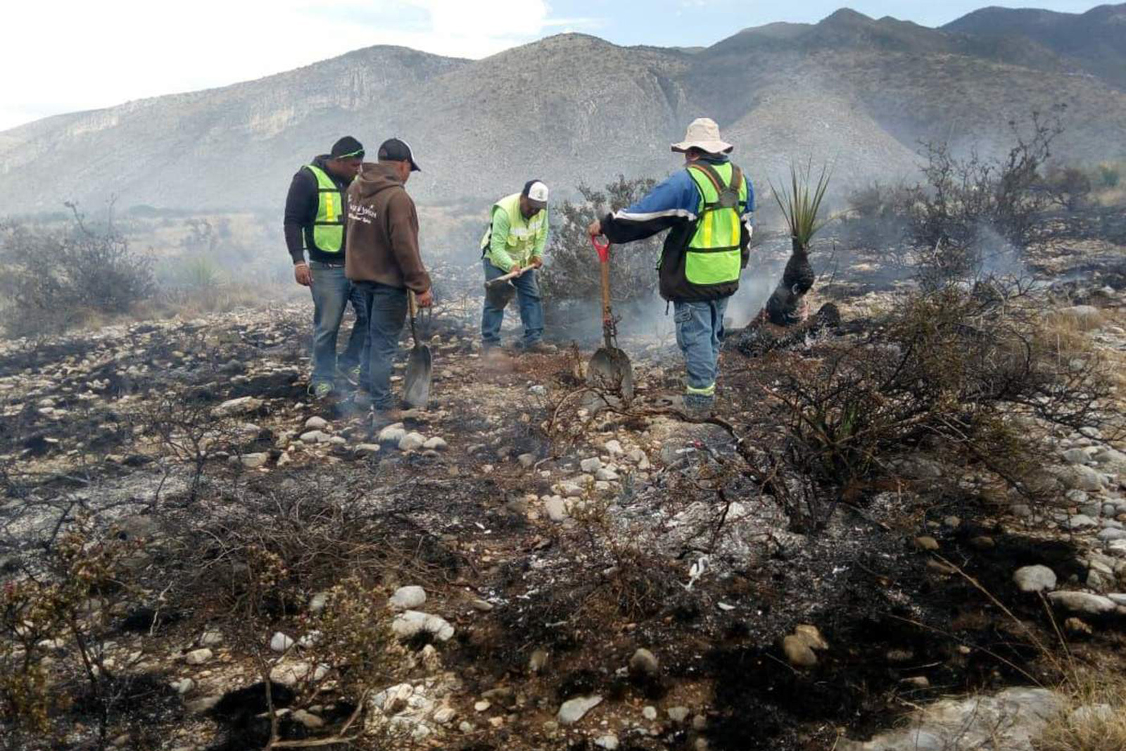 El Gobierno municipal de la capital del estado, en conjunto con el Gobierno de Coahuila, liquidaron el incendio.