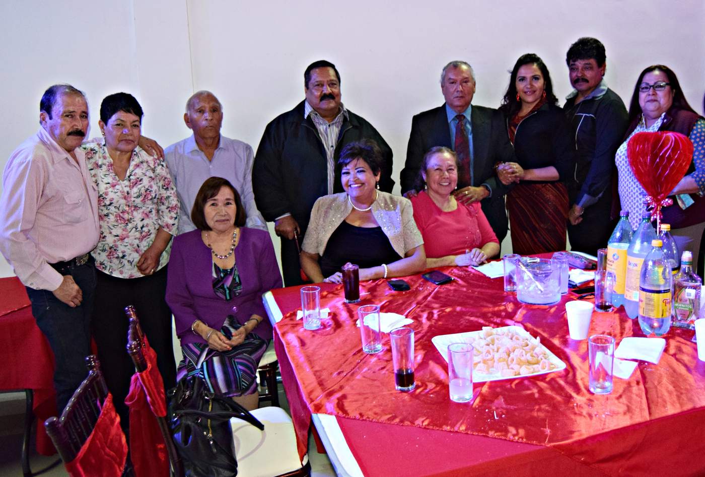 Maricruz, Enrique, Luz Olivia, Antonio, Delia, José del Carmen, Blanca, Luis Antonio, Manuel, Rosy y Martha.
