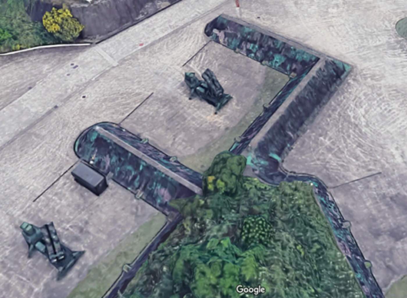 Google Maps revela por error instalaciones militares secretas