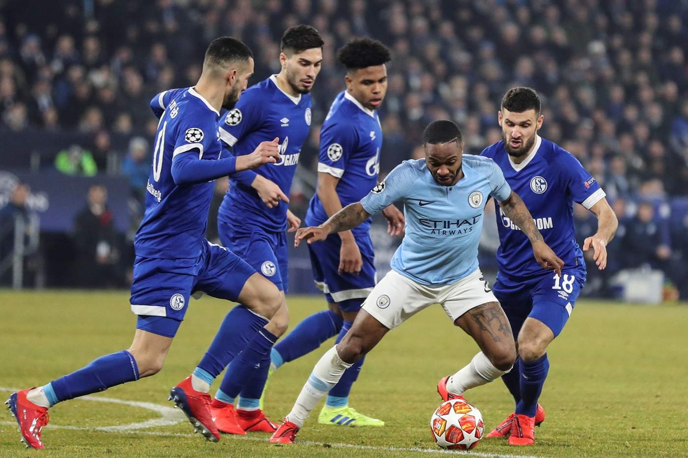 Manchester City rescata la victoria ante el Schalke 04 en Champions