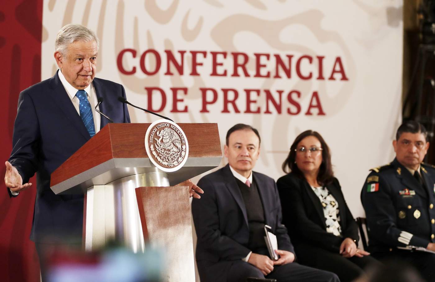 López Obrador habló acerca de los resultados de la estrategia antihuachicol. (NOTIMEX) 