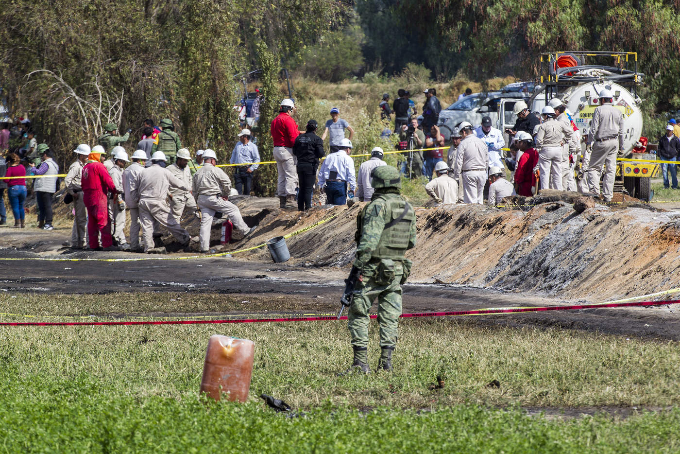 Sube a 132 cifra de muertos por explosión en Tlahuelilpan