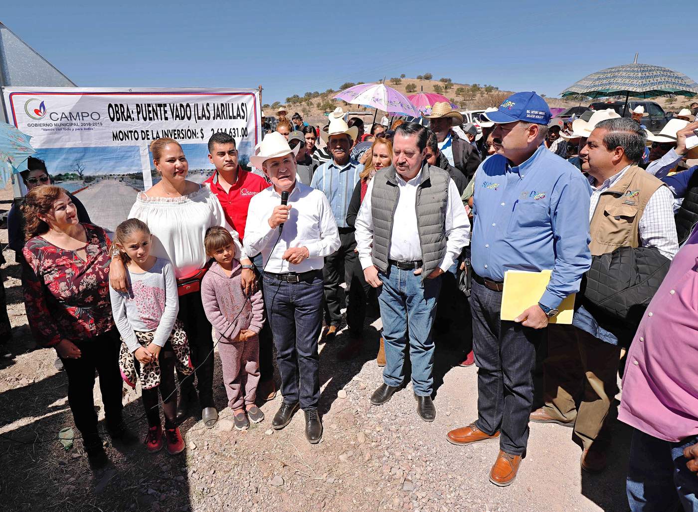 El puente comunicará al municipio de Ocampo con alrededor de 25 comunidades y con el estado de Chihuahua.