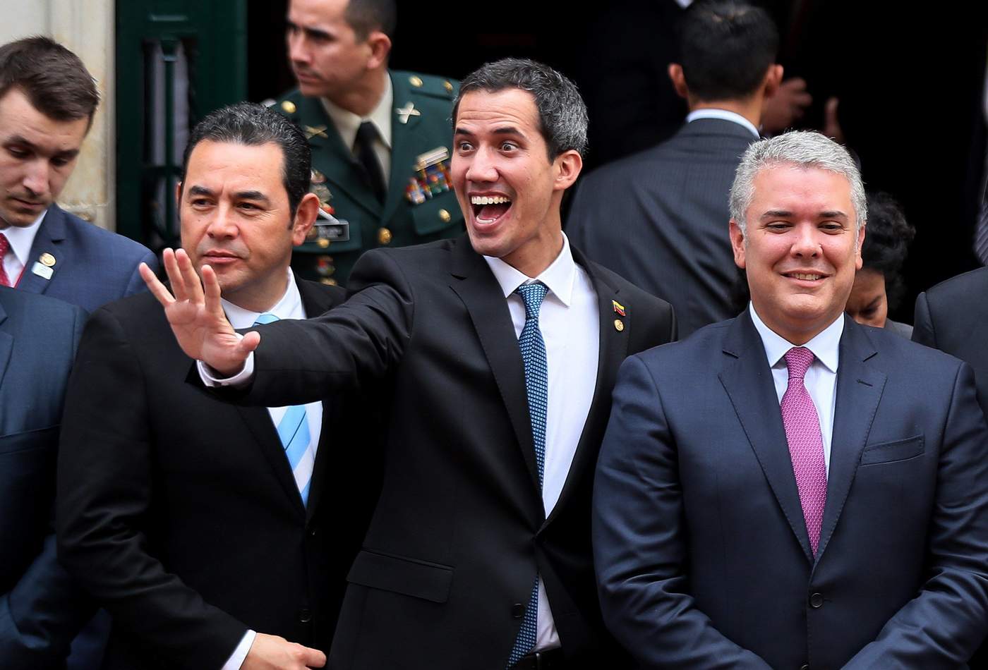 'Nos sorprende que existan dudas sobre si el presidente regresa a Venezuela', dijo Paparoni en una rueda de prensa de su agrupación, Primero Justicia (PJ), en Caracas. (EFE)
