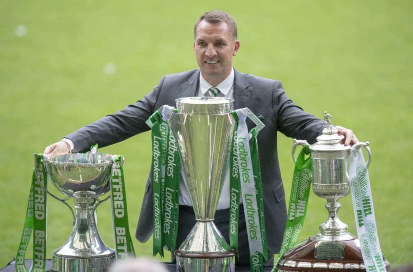 Rodgers ha dirigido a Celtic desde 2016 tras un ciclo de tres años al mando de Liverpool, que incluyó el subcampeonato de la Premier en 2014. (Especial)