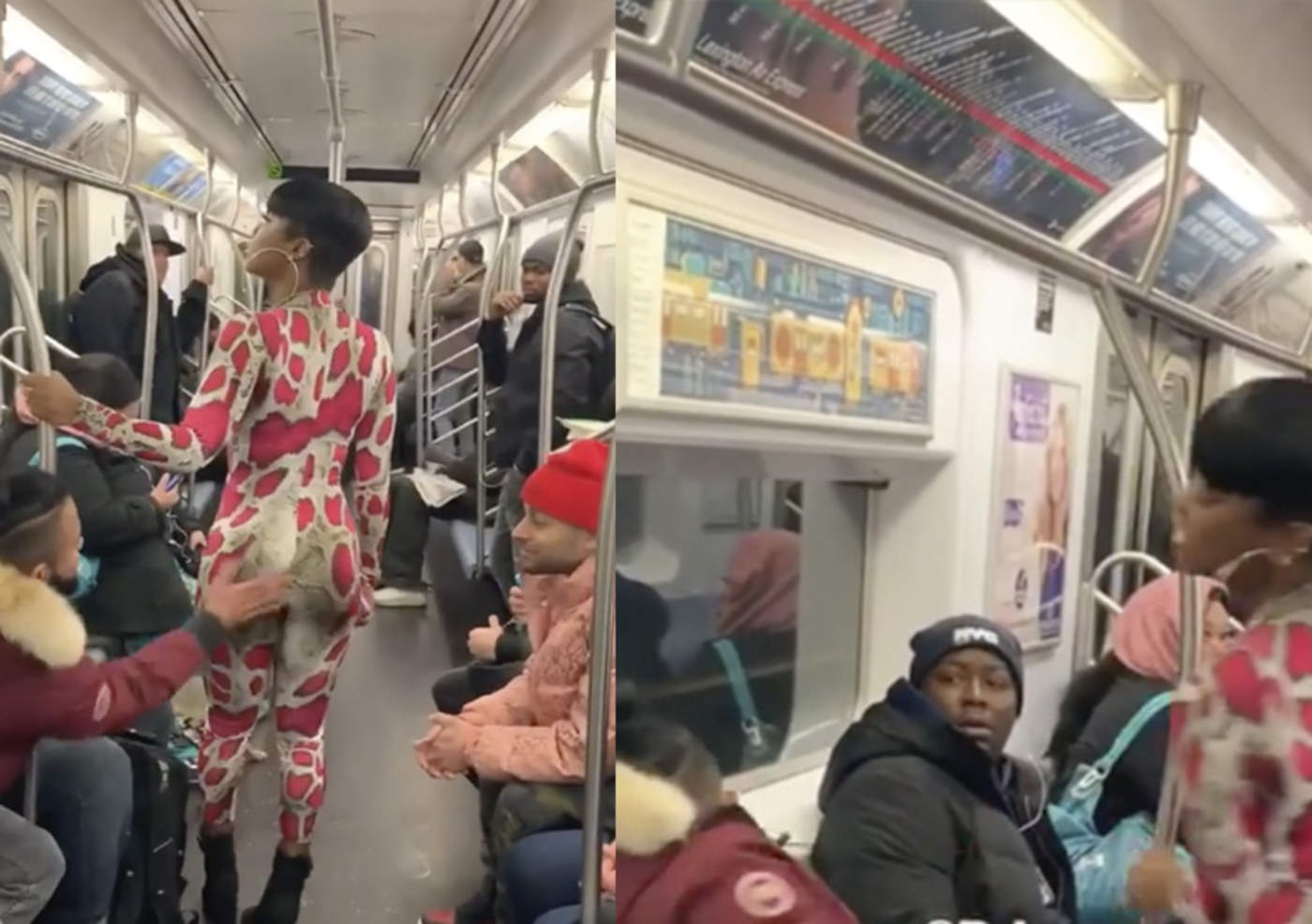 VIDEO: Así reaccionan al acoso en el Metro de NY