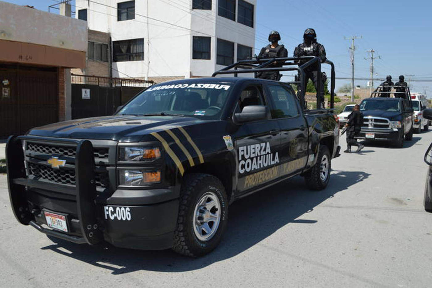Actualmente 150 elementos de Fuerza Coahuila se encuentran asignados como escoltas a exfuncionarios del estado. (ARCHIVO)