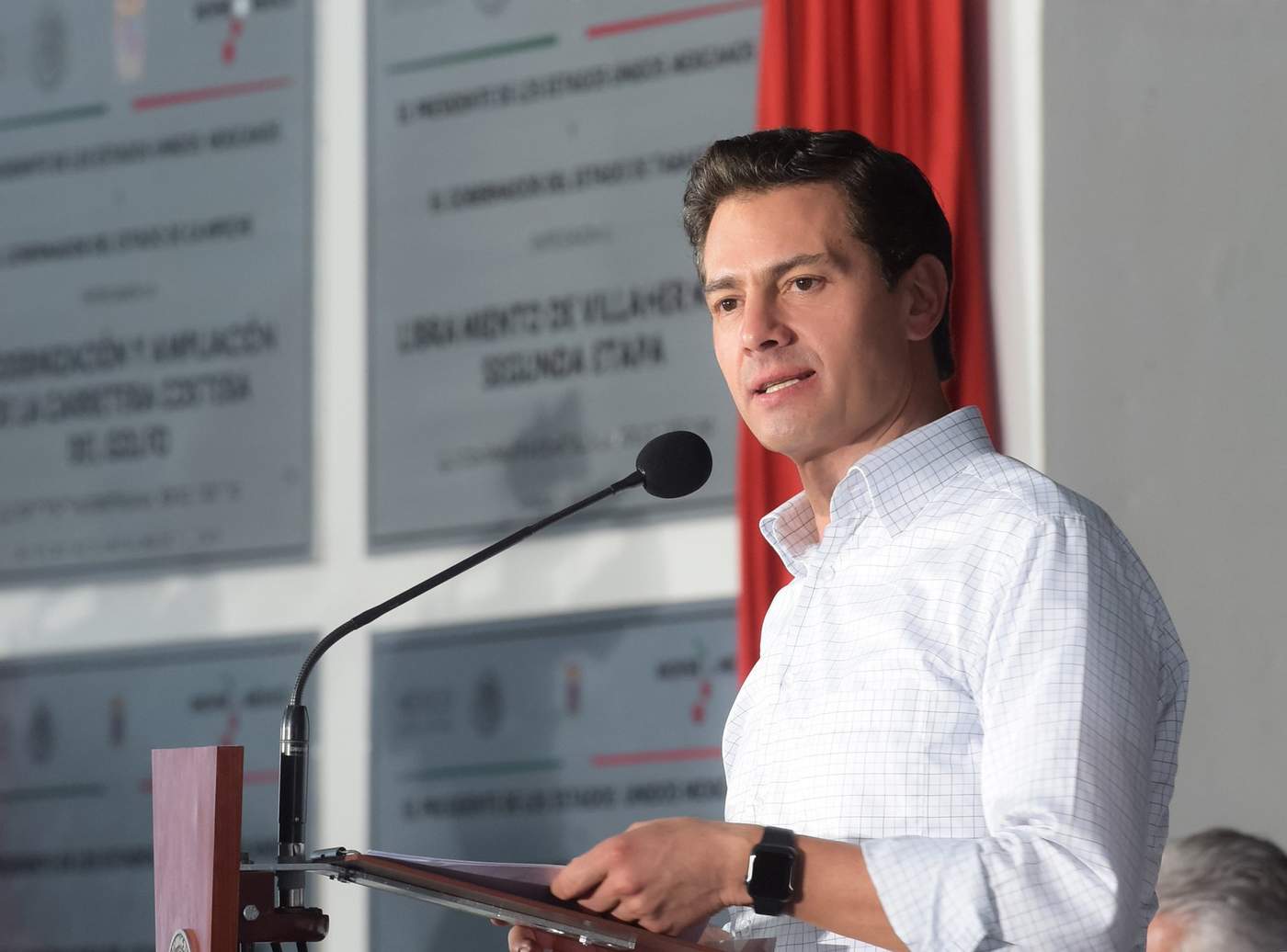 El expresidente priista Enrique Peña Nieto (2012-2018) fue designado como consejero político en el marco de la 63 Sesión Ordinaria del Consejo Político Nacional del Partido Revolucionario Institucional (PRI). (TWITTER)