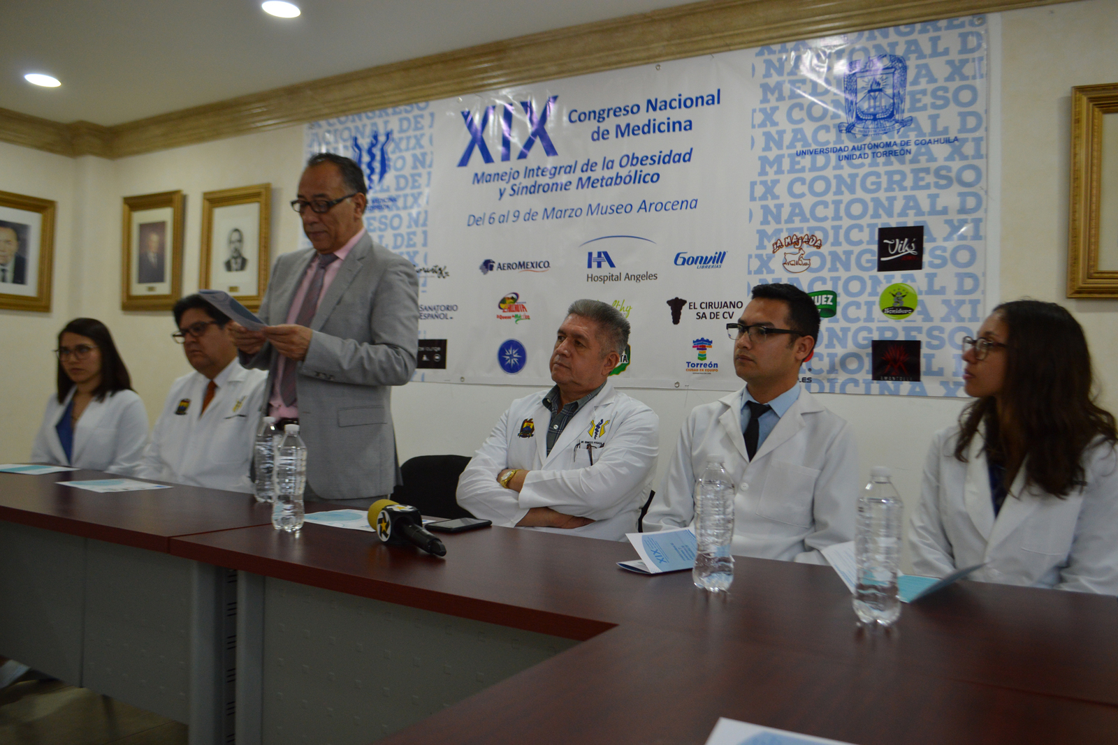 La Facultad de Medicina de Torreón se prepara para el XIX Congreso Nacional de Medicina. (ROBERTO ITURRIAGA)