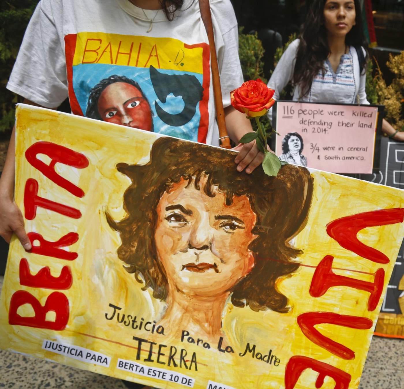 Lucha por asesinato de Berta Cáceres 'va iniciando', dice su hija