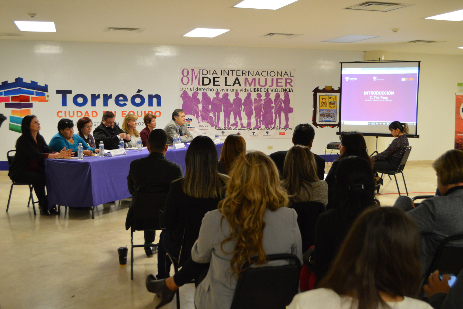 Los resultados del estudio de género fueron presentados durante el miércoles en la presidencia de Torreón, de parte del Instituto Municipal de la Mujer y el IMPLAN. (ROBERTO ITURRIAGA)