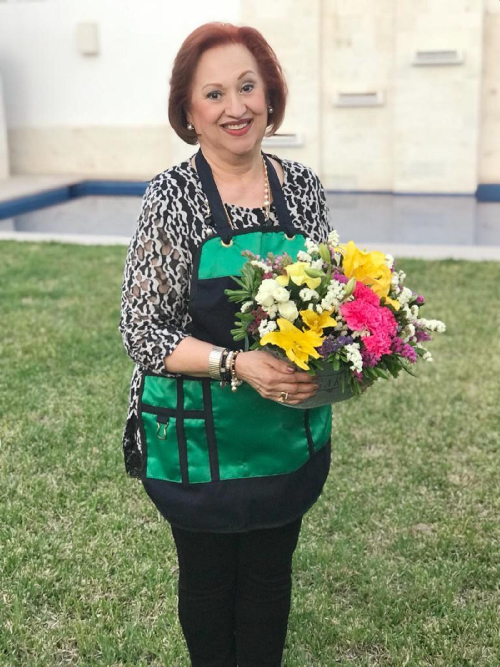 Tita Chiffer de Mijares, directora del 14° Festival de la Rosa. (CORTESÍA) 