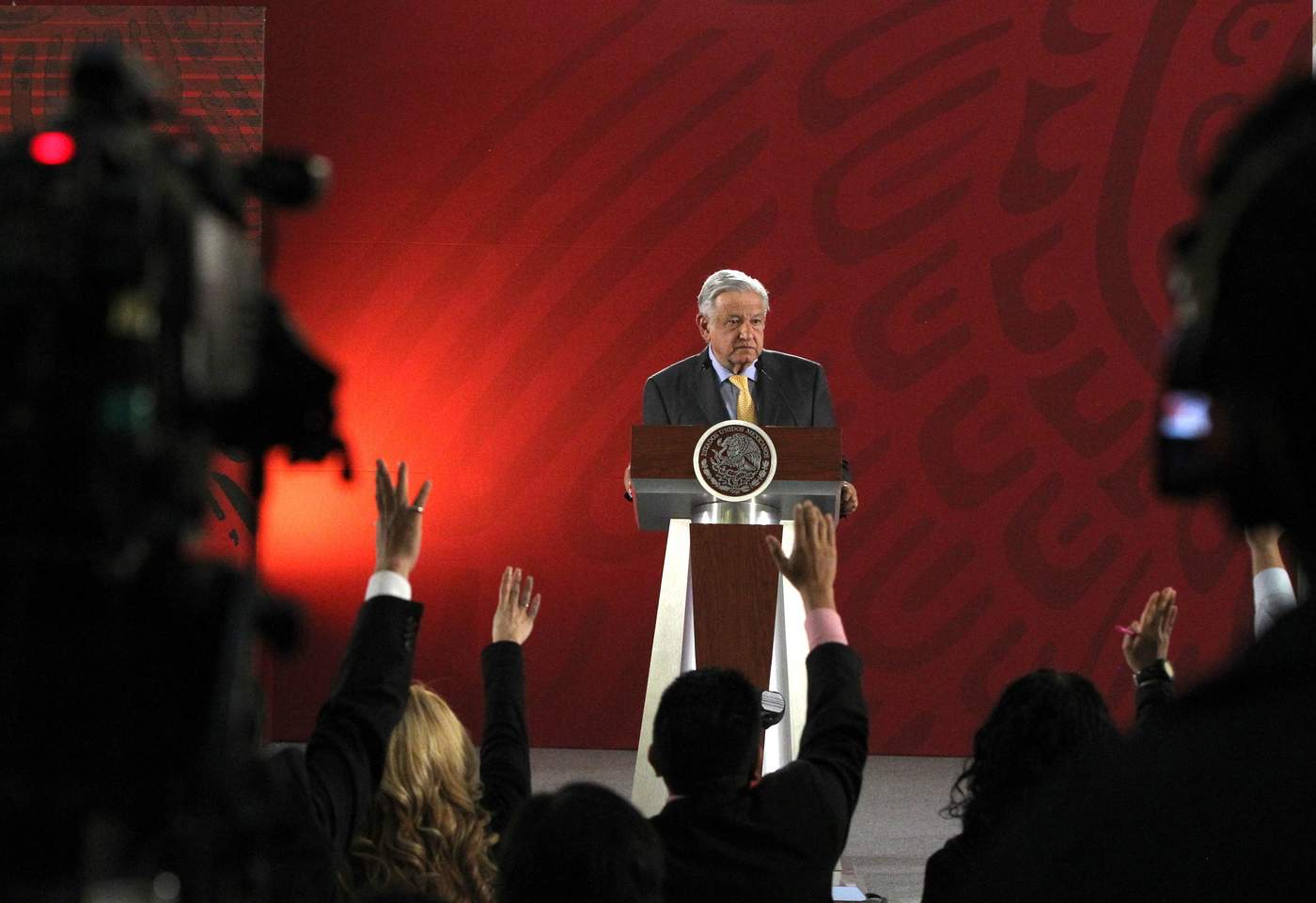 López Obrador pidió acabar con los asesinatos y el maltrato de mujeres. (NOTIMEX) 
