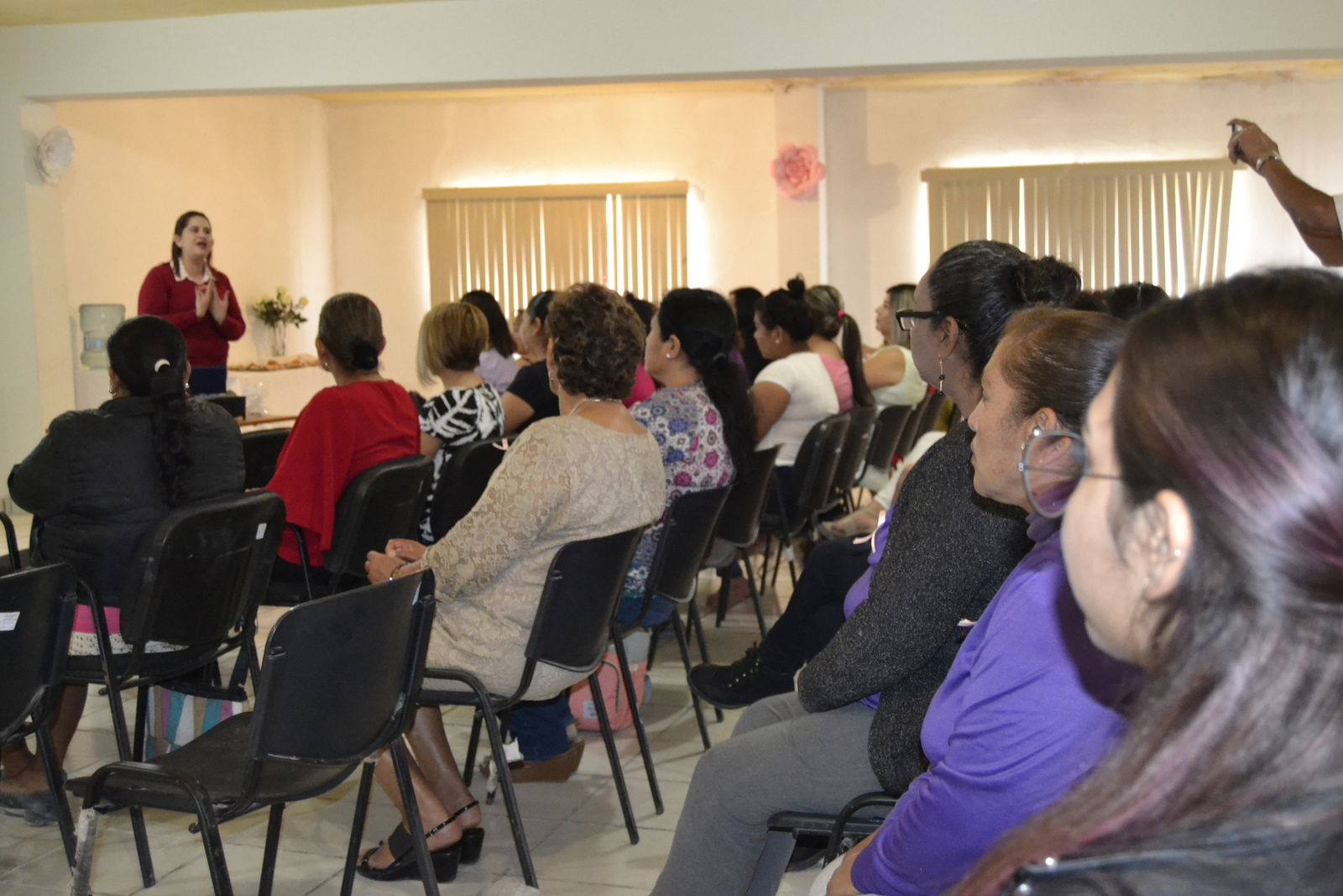 En Matamoros las dependencias conmemoraron el Día de la Mujer con pláticas y talleres. (EL SIGLO DE TORREÓN)