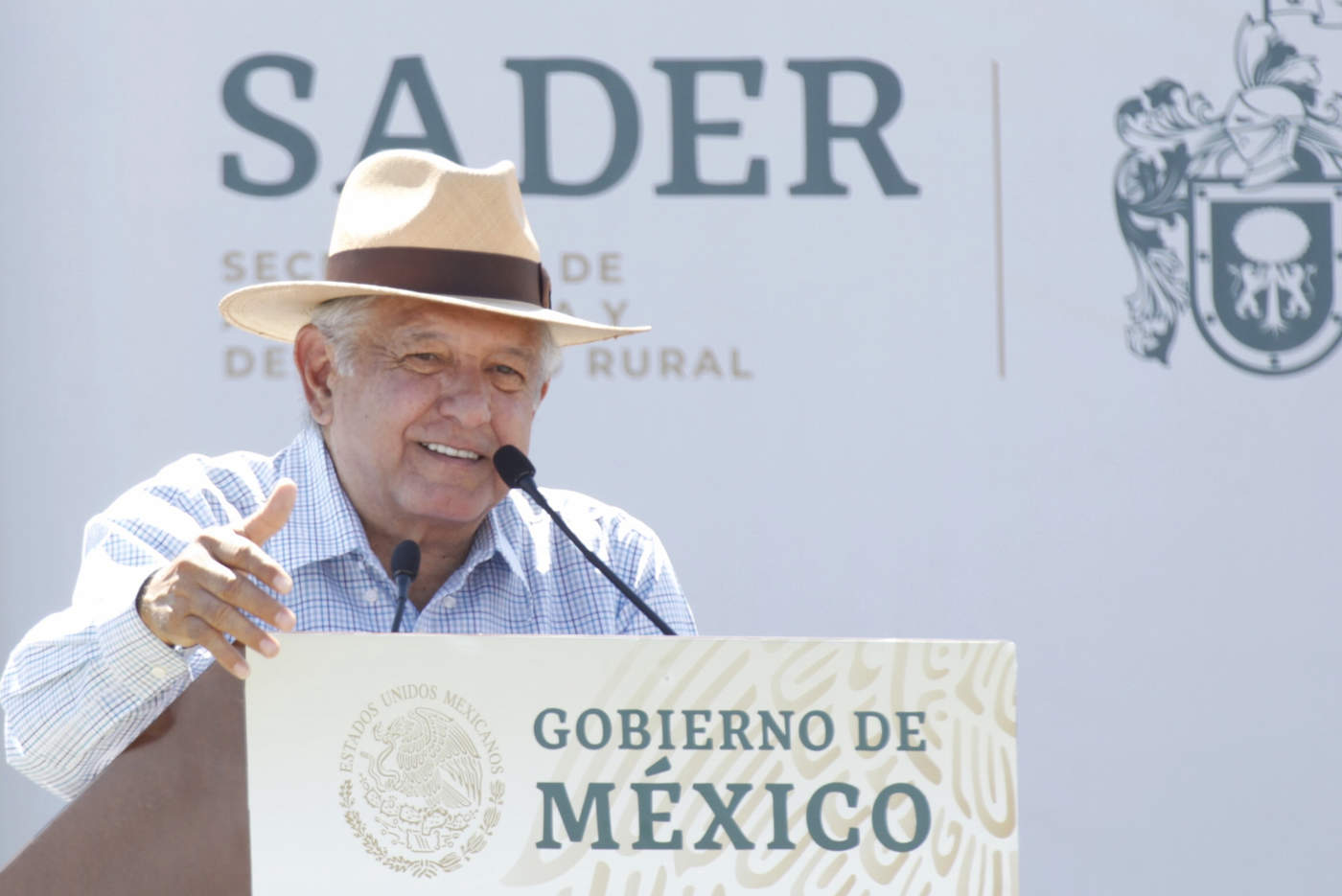 López Obrador aseguró que el gobierno federal volverá a apoyar a los productores del campo. (NOTIMEX)