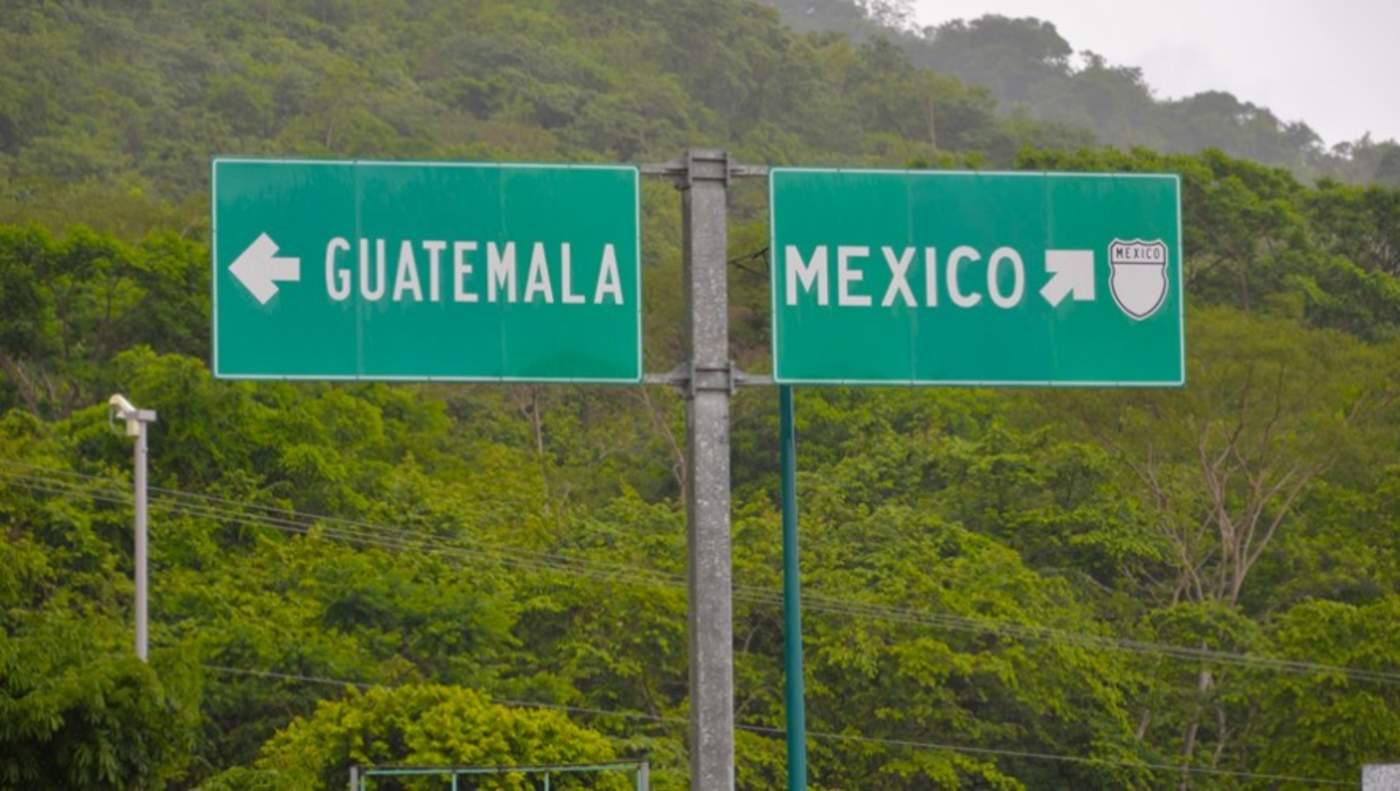 Los guatemaltecos llegaron a la frontera La Mesilla, donde continuaron su viaje hacia Huehuetenango, Petén y Ciudad de Guatemala, de donde salieron el viernes 1 de marzo con el propósito de llegar a los Estados Unidos. (ESPECIAL)